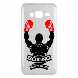 Чехол для Samsung J3 2016 Boxing Fight Club - PrintSalon