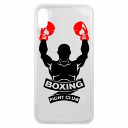 Чехол для iPhone Xs Max Boxing Fight Club - PrintSalon