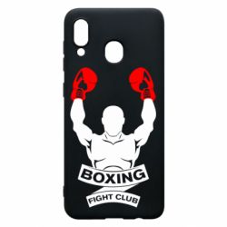 Чехол для Samsung A20 Boxing Fight Club