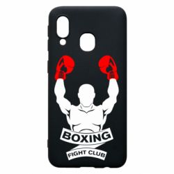 Чехол для Samsung A40 Boxing Fight Club