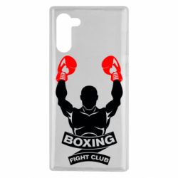 Чехол для Samsung Note 10 Boxing Fight Club - PrintSalon