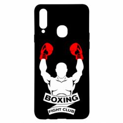 Чехол для Samsung A20s Boxing Fight Club
