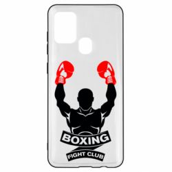 Чехол для Samsung A21s Boxing Fight Club - PrintSalon