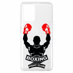 Чехол для Oppo A74 4G Boxing Fight Club - PrintSalon