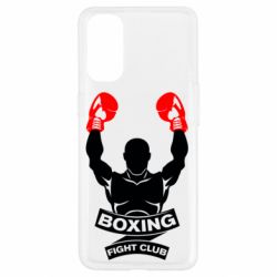 Чехол для Oppo Reno 4 Boxing Fight Club - PrintSalon