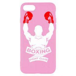 Чехол для iPhone SE 2022 Boxing Fight Club - PrintSalon