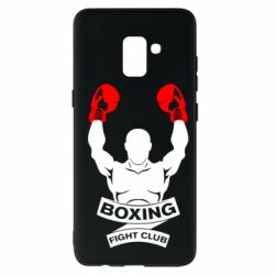 Чехол для Samsung A8+ 2018 Boxing Fight Club - PrintSalon