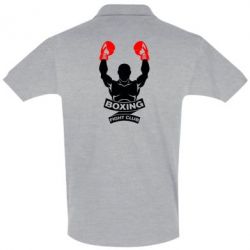 Мужское поло Boxing Fight Club - PrintSalon