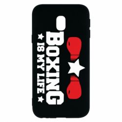 Чехол для Samsung J3 2017 Boxing is my life - PrintSalon