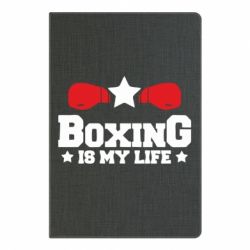 Блокнот с принто Boxing is my life - PrintSalon