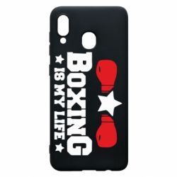 Чехол для Samsung A30 Boxing is my life - PrintSalon