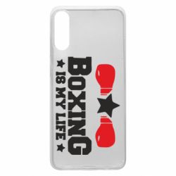 Чехол для Samsung A70 Boxing is my life - PrintSalon