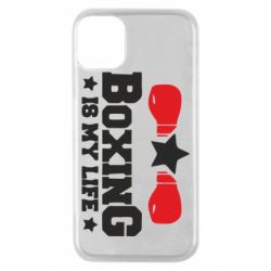 Чехол для iPhone 11 Pro Boxing is my life - PrintSalon