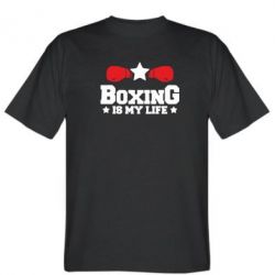Мужская футболка Stedman Boxing is my life - PrintSalon