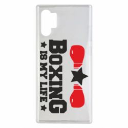 Чехол для Samsung Note 10 Plus Boxing is my life - PrintSalon