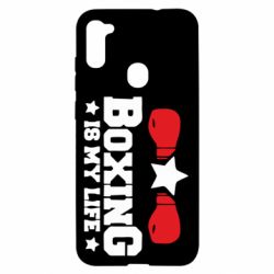 Чехол для Samsung A11/M11 Boxing is my life - PrintSalon