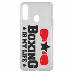 Чехол для Samsung A20s Boxing is my life - PrintSalon