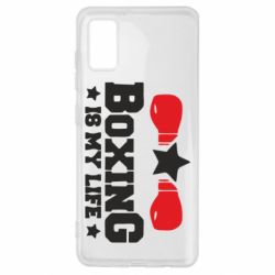 Чехол для Samsung A41 Boxing is my life - PrintSalon