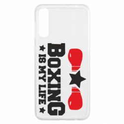 Чехол для Samsung A50 Boxing is my life - PrintSalon