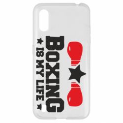 Чехол для Samsung A01/M01 Boxing is my life - PrintSalon
