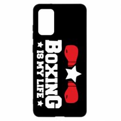 Чехол для Samsung S20+ Boxing is my life-PrintSalon Чехол для Samsung S20+ Boxing is my life