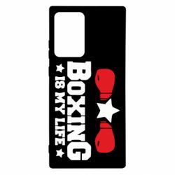 Чехол для Samsung Note 20 Ultra Boxing is my life - PrintSalon