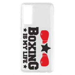 Чехол для Huawei P Smart 2021 Boxing is my life - PrintSalon