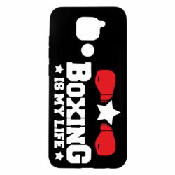 Чехол для Xiaomi Redmi Note 9/Redmi 10X Boxing is my life - PrintSalon