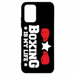 Чехол для Xiaomi Redmi Note 10 Boxing is my life - PrintSalon