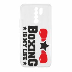 Чехол для Xiaomi Redmi 9 Boxing is my life - PrintSalon