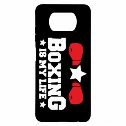 Чехол для Xiaomi Poco X3 Boxing is my life - PrintSalon