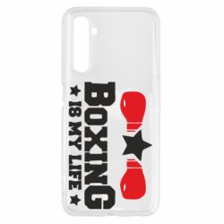 Чехол для Realme 6 Boxing is my life - PrintSalon