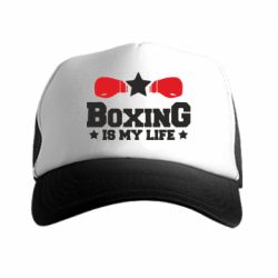 Кепка-тракер Boxing is my life - PrintSalon