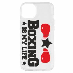 Чехол для iPhone 14 Plus Boxing is my life - PrintSalon