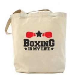Эко-сумка Boxing is my life
