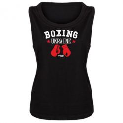 Майка жіноча Boxing Ukraine - PrintSalon