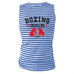Майка-тільняшка Boxing Ukraine - PrintSalon