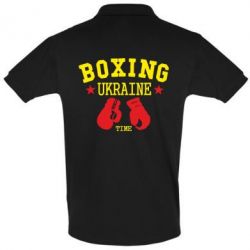 Мужское поло Boxing Ukraine - PrintSalon