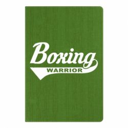 Блокнот с принто Boxing Warrior - PrintSalon