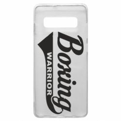 Чехол для Samsung S10+ Boxing Warrior - PrintSalon