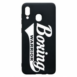 Чехол для Samsung A20 Boxing Warrior - PrintSalon