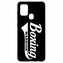 Чехол для Samsung A21s Boxing Warrior - PrintSalon
