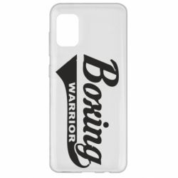 Чехол для Samsung A31 Boxing Warrior - PrintSalon