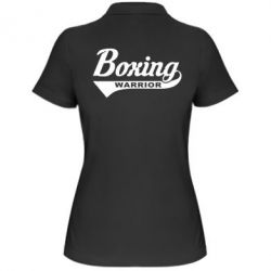 Женское поло Boxing Warrior