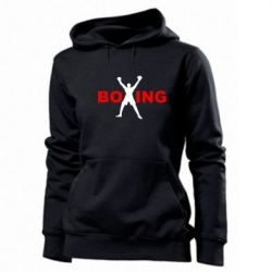 Женское худи BoXing X - PrintSalon