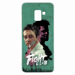 Чохол для Samsung A8+ 2018 Бійцівський клуб-PrintSalon Чохол для Samsung A8+ 2018 Бійцівський клуб