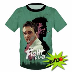 Дитяча 3D футболка Бійцівський клуб - PrintSalon