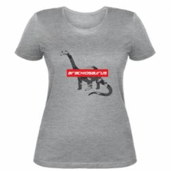 Женская футболка Brachiosaurus - PrintSalon