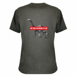 Камуфляжная футболка Brachiosaurus - PrintSalon