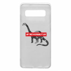 Чехол для Samsung S10 Brachiosaurus - PrintSalon